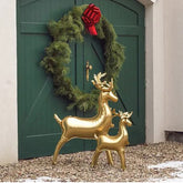 gold-standing-reindeer-balloon-80cm-x-124cm-christmas-decoration|FB244-019|Luck and Luck| 1